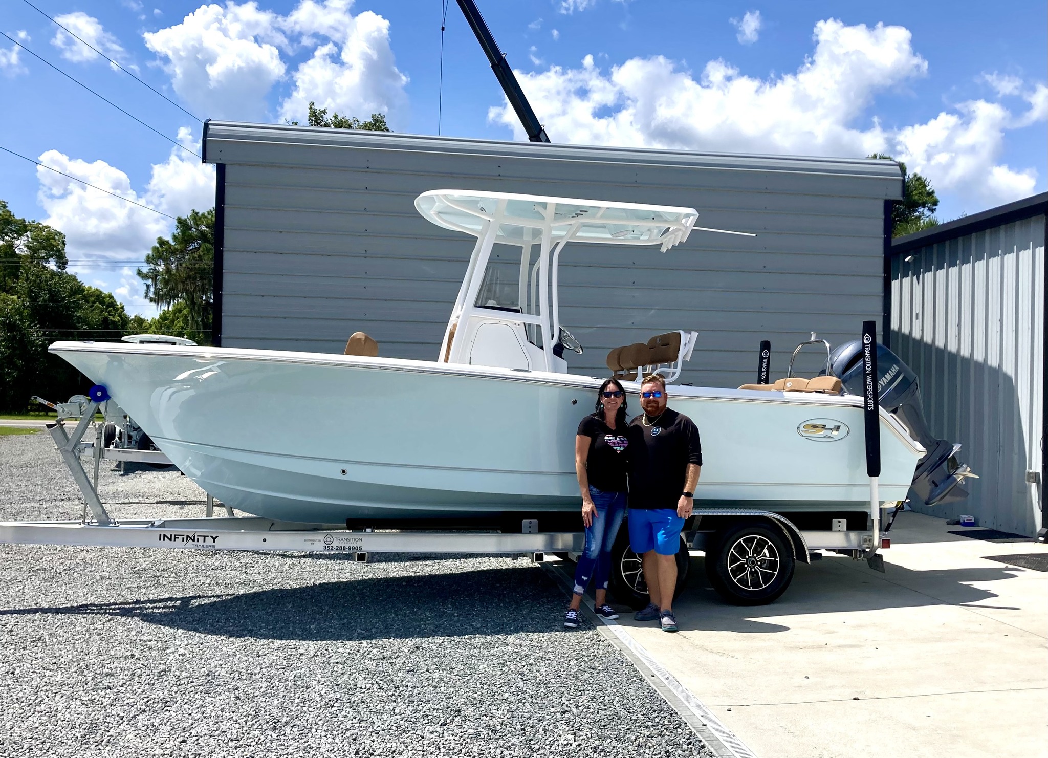 Defalco's with their new 2023 Sea Hunt Ultra 229