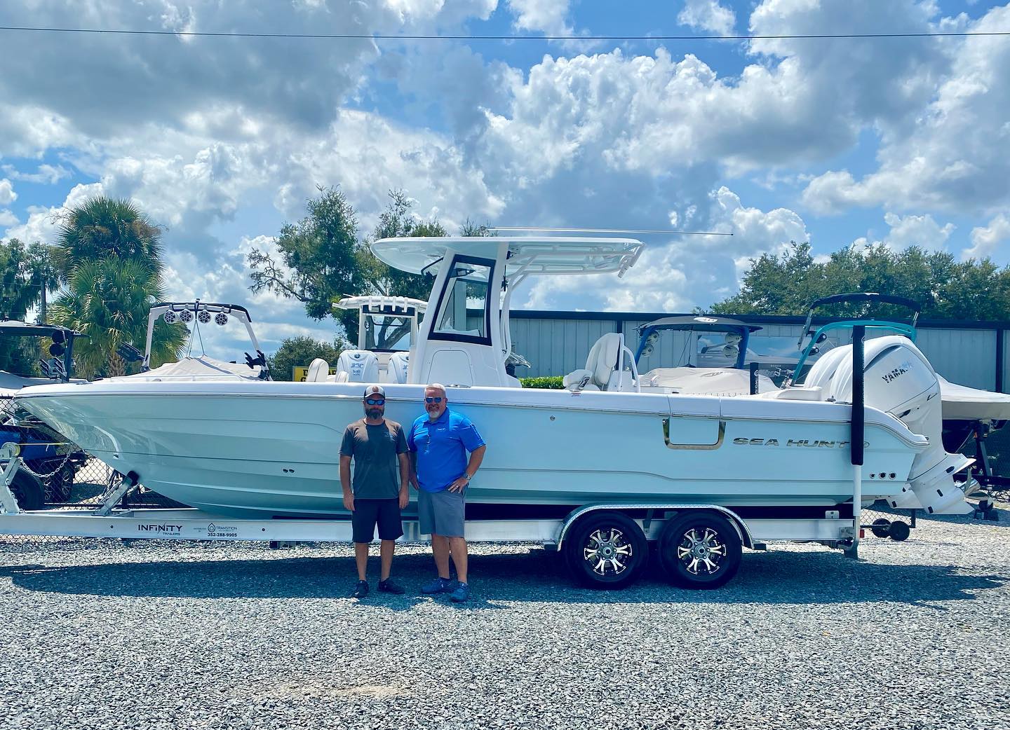 Nix Family with 2023 Sea Hunt Escape 28