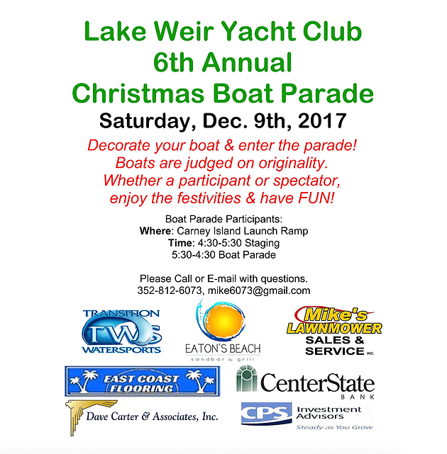 Annual Lake Weir Event