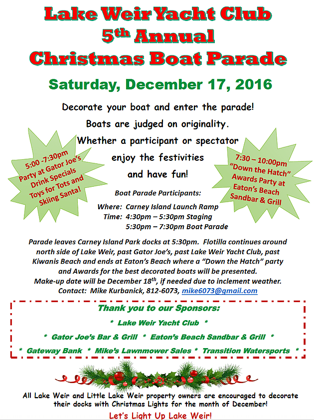 Lake Weir Christmas Parade