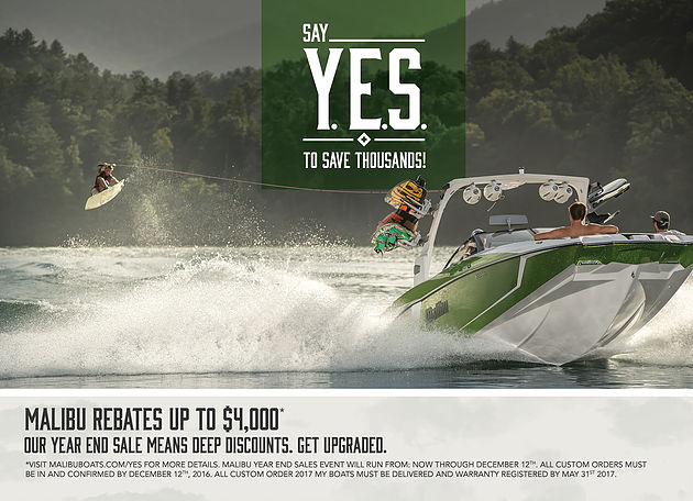 Malibu and Axis Year End Sales Event